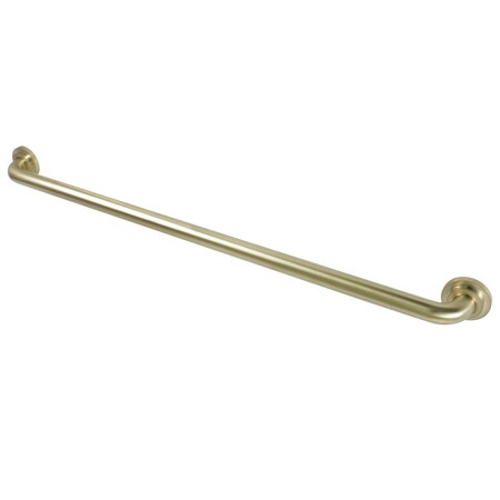 Manhattan Contemporary Grab Bar, 38-13/16" L, Brass, Brushed Brass DR414367
